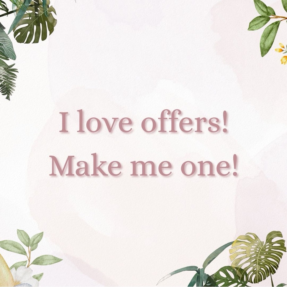 Make a Reasonable Offer!